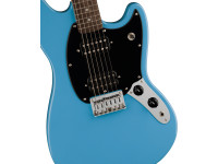 Fender Squier Sonic Mustang HH Laurel Fingerboard Black Pickguard California Blue Fender Squier Sonic Mustang HH Laurel Fingerboard Black Pickguard California Blue